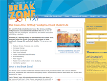 Tablet Screenshot of breakzone.youthwellnessnetwork.ca